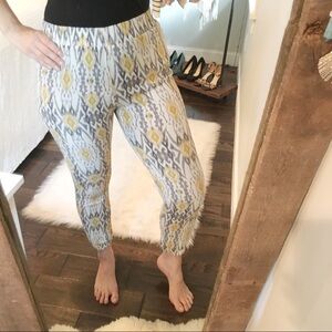 Duets small cozy geometric print leggings/pants